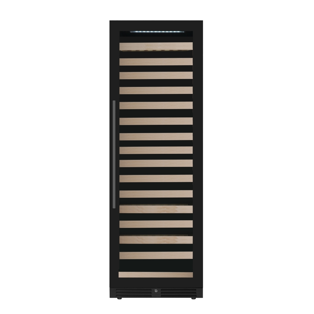 Large Capacity Upright Wine Cooler, Single Zone with Low-E Glass Door