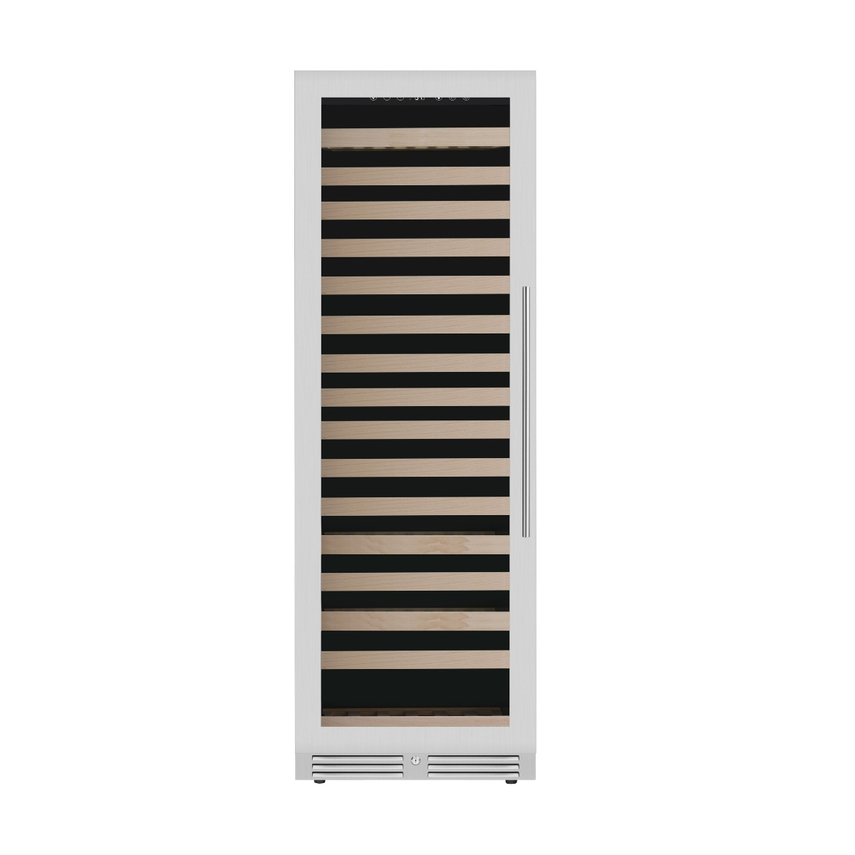 Large Capacity Upright Wine Cooler, Single Zone with Low-E Glass Door