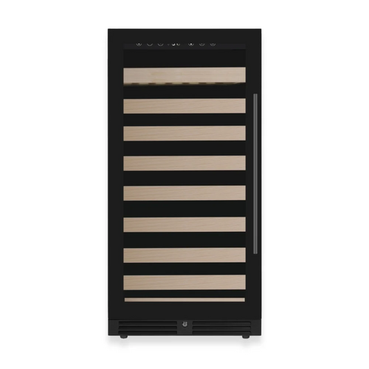 47-Inch Upright Single-Zone Wine Fridge with UV-Resistant Low-E Glass